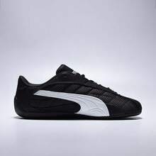 Puma Unisex SPEEDCAT Casual Low-Top Sneakers 40299504 - Black - View 2