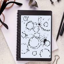 6pcs 14.81x21.01cm A5 Drawing Templates, Wall Painting, Illustration, Art Creation Materials, Suitable For Scrapbooking, Notebooks, Handicrafts, Also Can Be Used As Bookmarks, Diaries, Hand-Painted Fortresses, Home Decor, Etc. Reusable, Washable DIY Artworks. Good Flexibility And Durability, Sturdy And - 6pcs - View 4