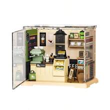 DIY迷你积木房屋套装 - 创意建筑模型玩具 - 手工组装积木 - 彩色 - 查看 10