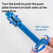 Bộ dụng cụ phanh thủy lực xe đạp leo núi và xe đạp đường trường 2 trong 1 gồm piston gốm, dụng cụ tháo piston phanh đĩa, dụng cụ nối dài piston kẹp phanh thủy lực. - Nhiều màu - Xem 10