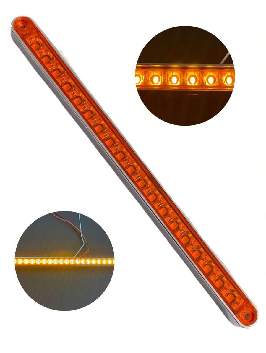 Barra De 31 Cm Con 20 Potentes Leds 12-24v