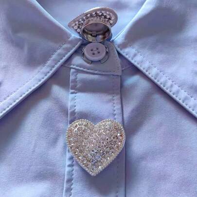 1pc/2pcs Elegant Floral & Geometric Pattern Button Set, Shirt Button Set, Clip-On Button Set, Fashionable Crystal Cufflink Set, Suitable For Tuxedo And Wedding Dress Decoration