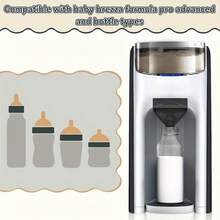 1 Set Baby Brezza Formula Dispenser Replacement Funnel, Includes Funnel And Cover, Grey - Grey - View 6