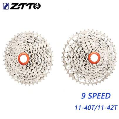 ZTTO 9-Speed Super Light Cassette Flywheel, 40T/42T Large Cog Flywheel, Suitable For Bicycle Gears And Hill Climbing