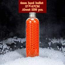 塑料弹力球，橙色塑料弹力球，银色加重塑料弹力球，瓶装包装，缓冲更耐用 - 彩色 - 查看 5