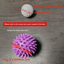 6个可重复使用的洗衣球 - 清洁洗衣球，防止滚筒式烘干机衣物缠绕，衣物柔顺球，防打结清洁球