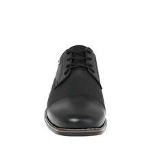 MEN'S CASUAL SHOES STYLO 8526 BLACK LEATHER - Black - View 3