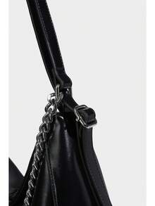 Bolso de mano de alta gama y elegante con gran capacidad para mujeres, nueva bolsa para mujer 2025 para ir al trabajo, bolso de hombro, bolso cruzado o mochila. - Plateado - Ver 6