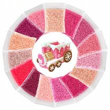 Bộ hạt nhựa dẻo 2.6mm (1000/2000 hạt), hạt nhựa dẻo 3D pixel dùng để trang trí đồ thủ công, làm tranh ghép hình DIY, quà tặng Giáng sinh, sinh nhật, Halloween, bộ hạt nhựa dẻo nhiều màu sắc để bổ sung. - đánh vần doudou - Xem 4