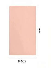 5/10pcs Blank Tattoo Practice Leather Pink Silicone Leather Pattern Embroidery Practice Leather Silicone Practice Leather Small Skin Color Practice Leather - Multicolor - View 13