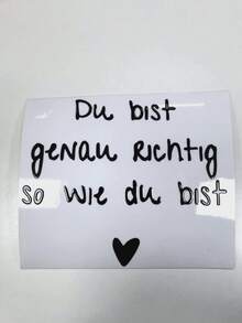 Bộ 1/2 miếng dán gương chống thấm nước truyền cảm hứng "You Are Right" - Miếng dán tường năng lượng tích cực/khẳng định tích cực với họa tiết trái tim | Thích hợp cho phòng tắm, gương trang điểm, cửa ra vào, cửa sổ & trang trí nhà cửa, phụ kiện trang trí nhà cửa truyền cảm hứng - Nhiều màu - Xem 13