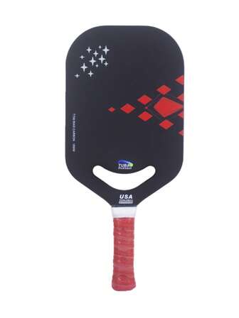  Tubao USAPA Certified Pickleball Paddle T700 With No Edge Aerodynamic Carbon Fiber 16mm Portable Honeycomb, Sports
