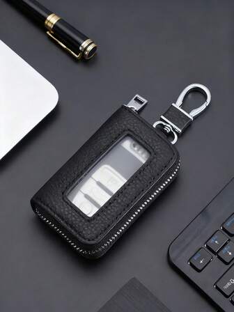 Don't Let Your Keys Go "Naked"! This Car Key Case Is Wear-Resistant And Durable, With Smooth Zippers, Sturdy Hooks, And Comes In A Variety Of Colors. It Provides All-Around Protection For Your Car Keys, Combining Style And Practicality.