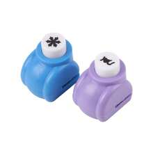 24 Pcs Mini Scrapbook Punches - Handmade 6 Pcs Cutter For Card Crafts, Calico Printing, 12 Pcs Flower Paper Crafts, Punch Hole Puncher, Shape Cutters - No Battery, No Electricity