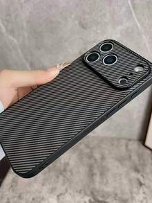 Compatible With IPhone 17 Pro Max, Ultra-Thin Carbon Fiber Texture Phone Case, 16 Pro Anti-Slip, 15 Pro Max Perforated Soft Shell, 13/14 Full Coverage Anti-Fall, 12 Dirt-Resistant Anti-Fingerprint 11 Protective Cover - Multicolor - View 5