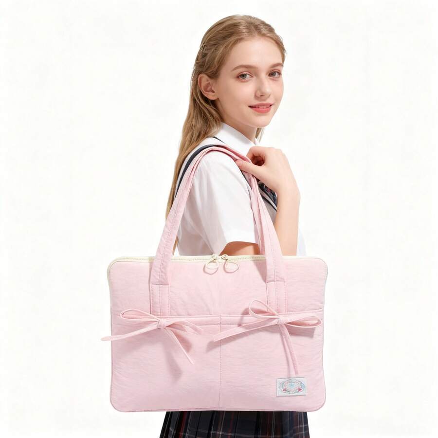 حقيبة داخلية للكمبيوتر المحمول فائقة الخفة بحجم 14 بوصة لجهاز Laptop Pro 14 M5 2025 A3434 ، حالة M4 M3 13.6 13.3 13 بوصة ، حقيبة كتف ناعمة جدًا للكمبيوتر المحمول 13-14.2 بوصة ، غطاء كمبيوتر محمول ، كم كمبيوتر محمول ، حقيبة كمبيوتر محمول مقاومة للماء ، حقيبة يد للأعمال والكلية والعودة إلى المدرسة - متعدد الألوان - مشاهدة 1