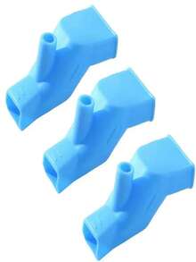 1pc/2pcs/3pcs Silicone Faucet Extender - Splash-Proof, Hose Adapter For Bathroom & Kitchen Sinks - Available In Blue, Green, Pink - Multicolor - View 12