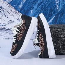 新款上市，畅销豹纹休闲运动鞋，系带健步鞋，低帮舒适运动鞋，校园风 - 紋 - 查看 12