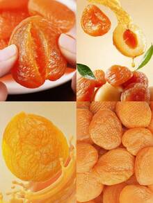 BE&CHEERY 3 Pack Red Dried Apricots Thick Cut Dried Fruit Snacks Party Treats Food Grocery 1.76 Oz Pack Natural Sweetness Versatile Snack - 3 Pcs - View 6