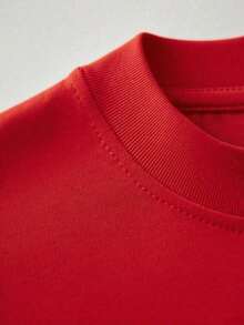 Men's Short-Sleeved T-Shirt - Red - View 4
