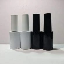 1pc 10ml Opaque Nail Polish Refillable Bottle, Nail Polish Sample Empty Bottle - Multicolor - View 5
