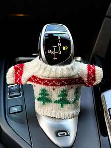 Copri pomello del cambio a tema natalizio, universale, per decorazioni natalizie, di Capodanno e stagionali - Multicolore - Visualizzare 2