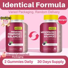 Menopause & Vitamins Gummies, Grapefruit Flavor, Helps Alleviate Hot Flashes, Night Sweats, & Mood Swings | Formula With Ashwagandha, Evening Primrose, Black Cohosh & Chasteberry - 60 Gummies, 30-Day Supply - Three bottles - The best option - 查看 9