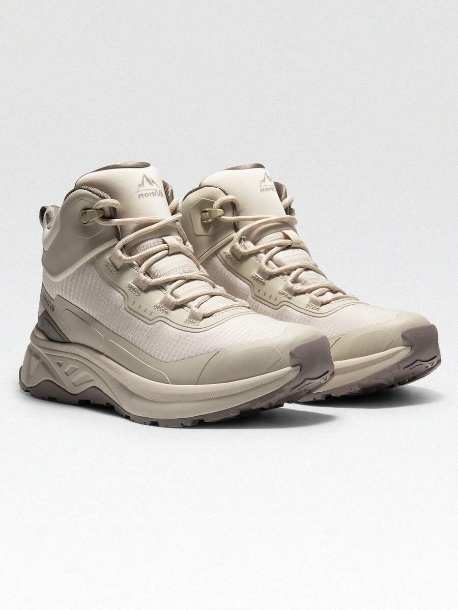 Women's Lightweight Comfort Hiking Boots Waterproof And Slip-Resistant Trekking For Outdoor - 卡其色 - 查看 1