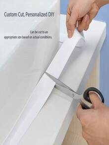1 rollo de cinta selladora impermeable, cinta de calafateo, adecuada para juntas y esquinas de cocina/baño/azulejos y decoración de paredes, pegatinas de decoración de habitaciones, pegatinas personalizadas - Multicolor - Ver 5