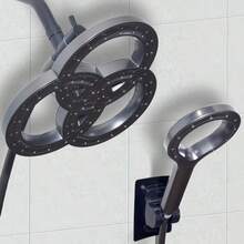 涡轮增压淋浴喷头套装升级版高压空心淋浴喷头多件套浴室浴室配件浴室工具