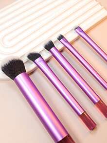 5pcs Makeup Brush Set: Contour Brush, Blush Brush, Eyeshadow Brush, Highlighter Brush, Precision Brush, Suitable For Beginners,Brush Set,Makeup Brush Kit,Make Up Brush Set,Make Up Set Complete,Makeup Brush Set,Complete Makeup Kit,Brush Kit,Brushes Makeup Set,Makeup Gift Set,Set