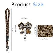 1 Conjunto (Clipe de Crachá + Porta-Cartão + Cordão) Porta-Crachá Floral Preto, Carretel de Crachá Versátil com Cordão Retrátil Destacável Ajustável, Clipe de Crachá e Protetor de Cartão de Identificação Adequado para Enfermeiras, Médicos, Funcionários de Escritório, Estudantes, Professores (Série Preta)