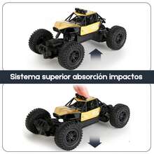 Coche De Juguete Control Remoto De Aleación Para Niños - Negro - Ver 6