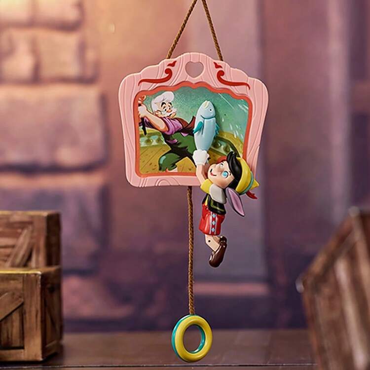 Miniso Disney Pinocchio Retro Lanyard Series Blind Box - Classic