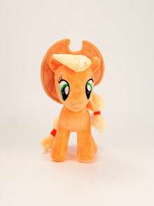 Hasbro 30厘米/11.81英寸毛绒站立玩偶，M码，生日和圣诞节礼物 | 海贼王 - 选择你最喜欢的角色：萍琪派、暮光闪闪、柔柔、云宝黛西、瑞瑞、苹果杰克 - 橘色 - 查看 9