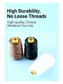 خيط إصلاح الأحذية عالي القوة من البوليستر، مناسب لنسج التنانير، شباك الصيد، البناء، إصلاح الإطارات