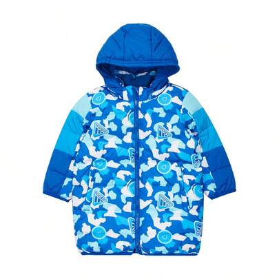 Adidas 男童连帽羽绒服，秋冬季