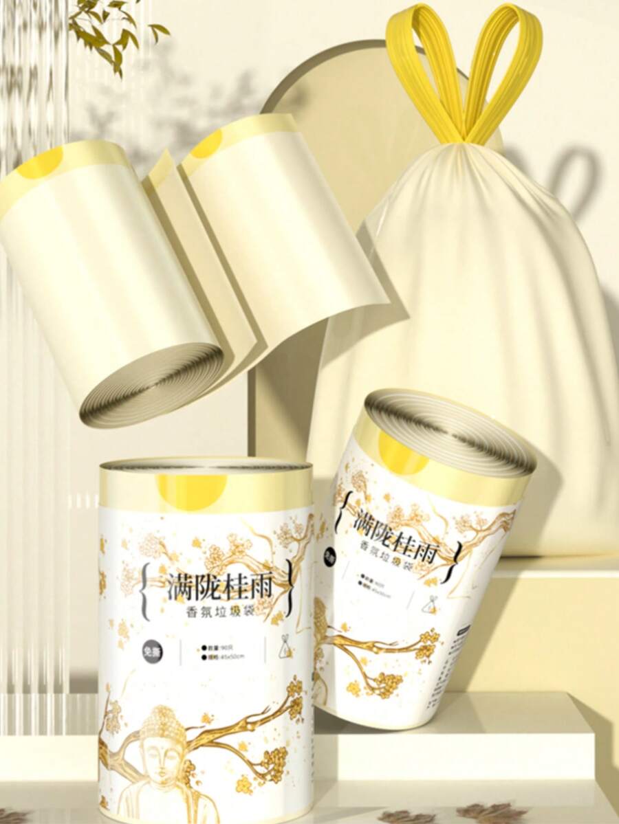 1 Roll/25 Disposable Garbage Bags Are The Perfect Choice For Cleaning Homes, Kitchens, Offices, And Restaurants