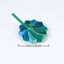 This Extended Sensory Decompression Star With A Handle Features Hypnotic Visuals And Is A Decompression Toy That Delivers Highly Satisfying Visuals. - Multicolor - View 7