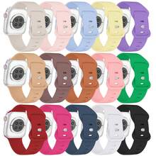 15 szt./zestaw miękkich silikonowych pasków sportowych do zegarków kompatybilnych z zegarkiem Ultra/seria 11/10/9/8/SE/7/6/5/4/3/2/1, 38 mm 40 mm 41 mm 42 mm 44 mm 45 mm 49 mm, wodoodporny pasek dla kobiet