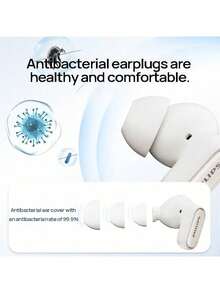 PHILIPS Tai nghe Bluetooth không dây thực sự TAT2569: Âm trầm mạnh mẽ, thiết kế nhẹ, chế độ trong suốt, thời lượng pin dài, Bluetooth 5.4, điều khiển cảm ứng, màu đen. - màu đen - Xem 4