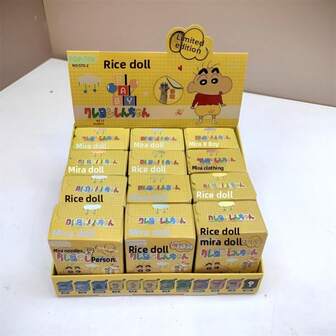1/2 Kreativ Shin-Chan Krita Blind Box, En Supersöt Handgjord Docka Dekorativt Tillbehör Och Leksak, Lämplig För Föräldrar Att Köpa Som Gåva Till Sina Söner Och Döttrar