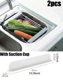 1pc Durable Silicone Suction Cup Splash Guard, Kitchen Sink Splash Protector With Suction Cup, Water Barrier To Prevent Spills, Protects Countertop From Water Stains, Suitable For Kitchen And Lab Sinks, Basins And Bowls, Great For Home And Professional Use