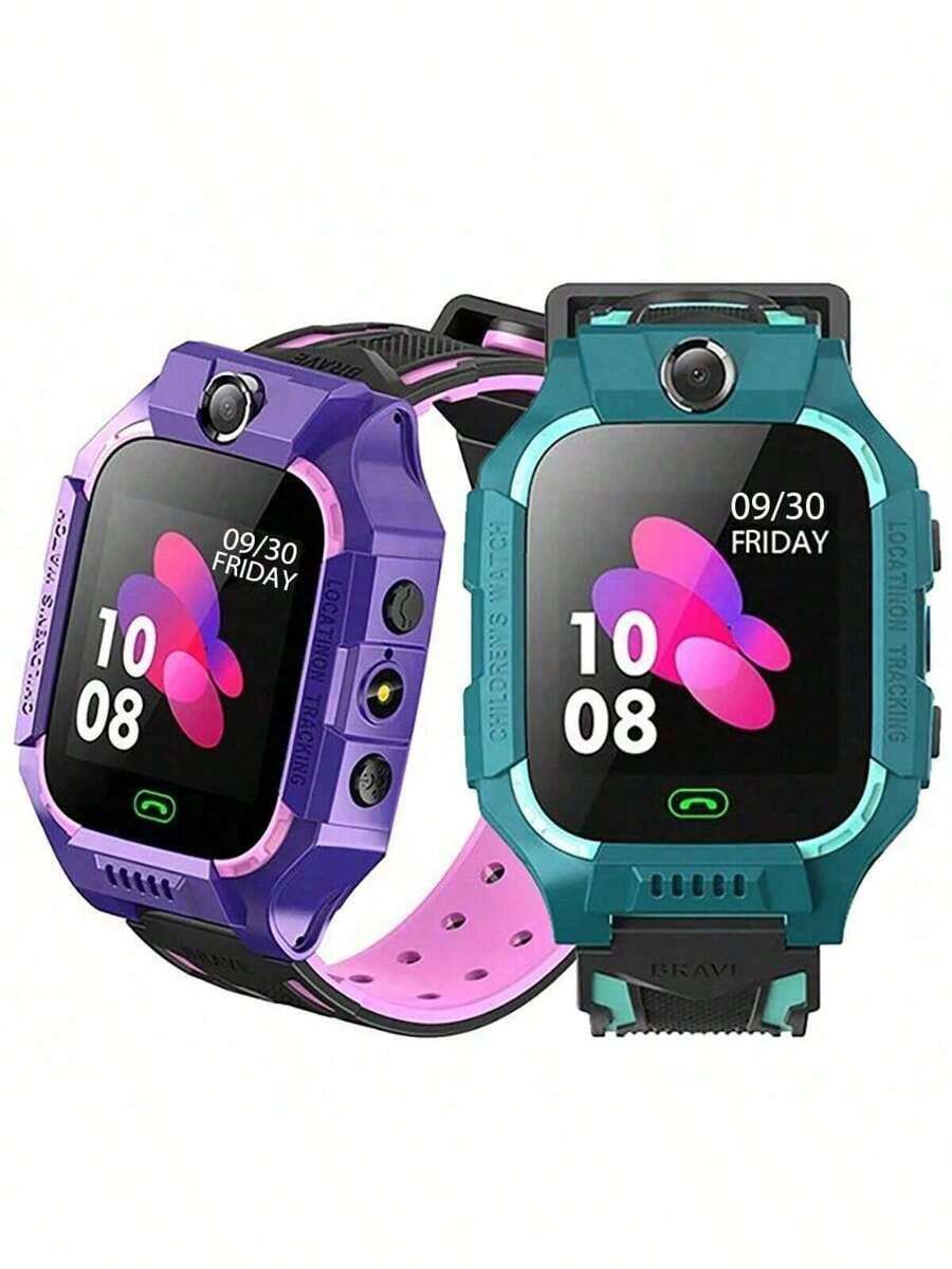GPS Watch 2G Support Camera Anti-Lost SOS Phone Watch Children Boys And Girls - Multicolor - View 1