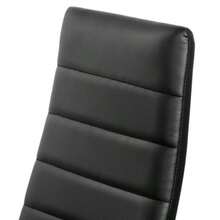 【ブラック3脚セット】ダイニングチェア PUレザー 北欧風 モダン 組立簡単 軽量3.9kg 耐荷重100kg - ブラック - チェックする 2