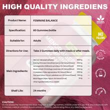 Menopause & Vitamins Gummies, Grapefruit Flavor, Helps Alleviate Hot Flashes, Night Sweats, & Mood Swings | Formula With Ashwagandha, Evening Primrose, Black Cohosh & Chasteberry - 60 Gummies, 30-Day Supply - Three bottles - The best option - 查看 2