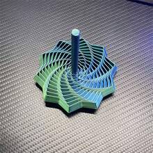 This Extended Sensory Decompression Star With A Handle Features Hypnotic Visuals And Is A Decompression Toy That Delivers Highly Satisfying Visuals. - Multicolor - View 3