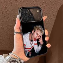 Funda de teléfono M-MGK LOST AMERICANA para 17,16,15,14,13,12,11,Pro,Max,Plus,E, cubierta de TPU negra - Z6 - Ver 13