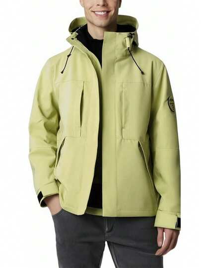 מעיל טיולים יוניסקס עם קפוצ'ון, בד עמיד ועמיד בפני שחיקה, מתאים לקמפינג בחוץ