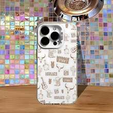 Funda de teléfono Morgan W-Wallen Cowgirls para 17,16,15,14,13,12,11,Pro,Air,Plus,E, cubierta blanca mate a prueba de golpes - Z1 - Ver 5